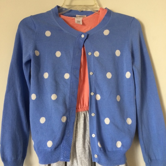 J. Crew Other - Girls Polka dot Cardigan